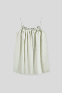 Peasant-Style Dress With Smocked Top