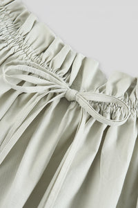Peasant-Style Dress With Smocked Top