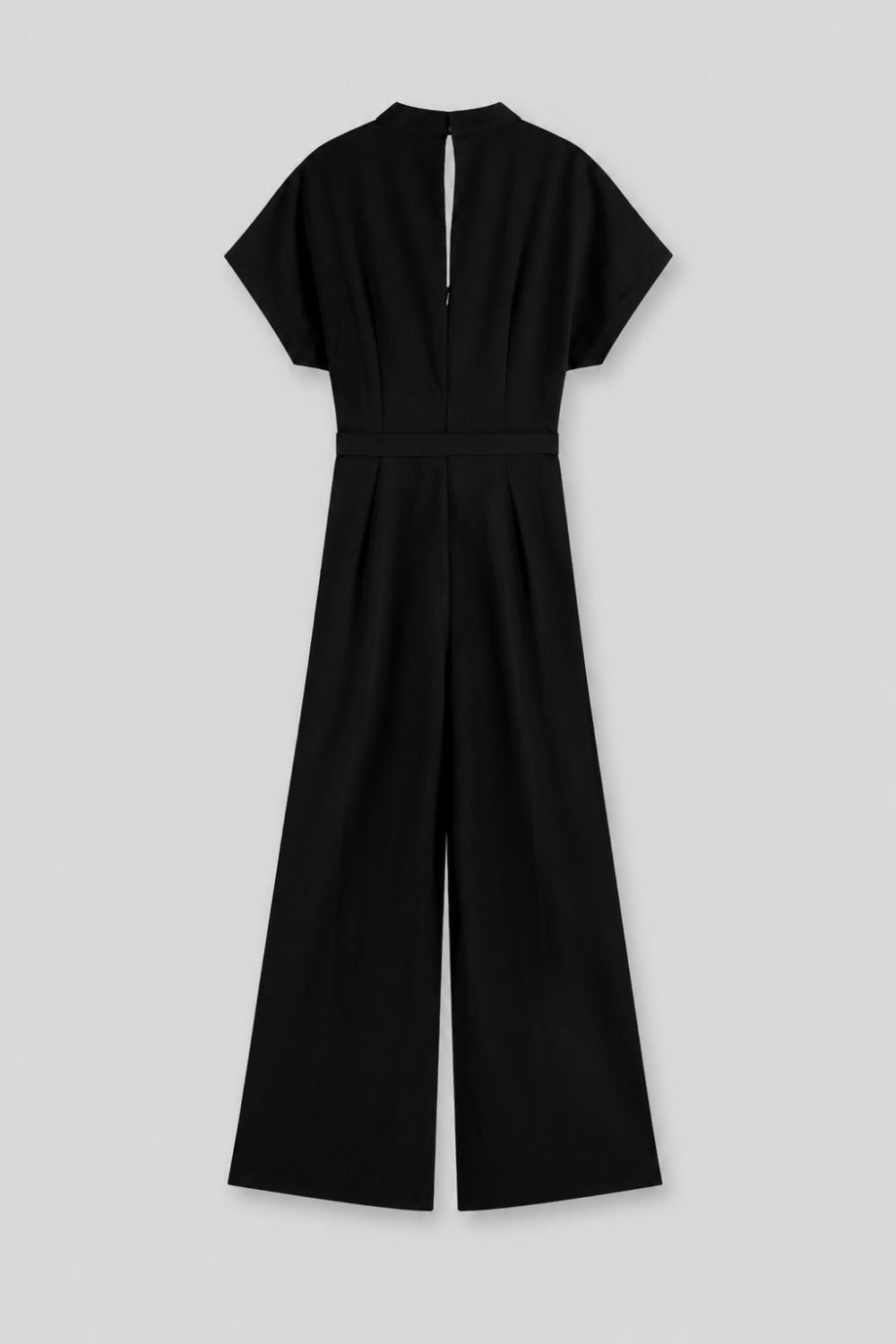Crisp Pleated Jumpsuit