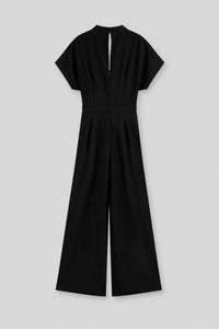 Crisp Pleated Jumpsuit