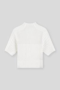 Rib Knit Cropped Top