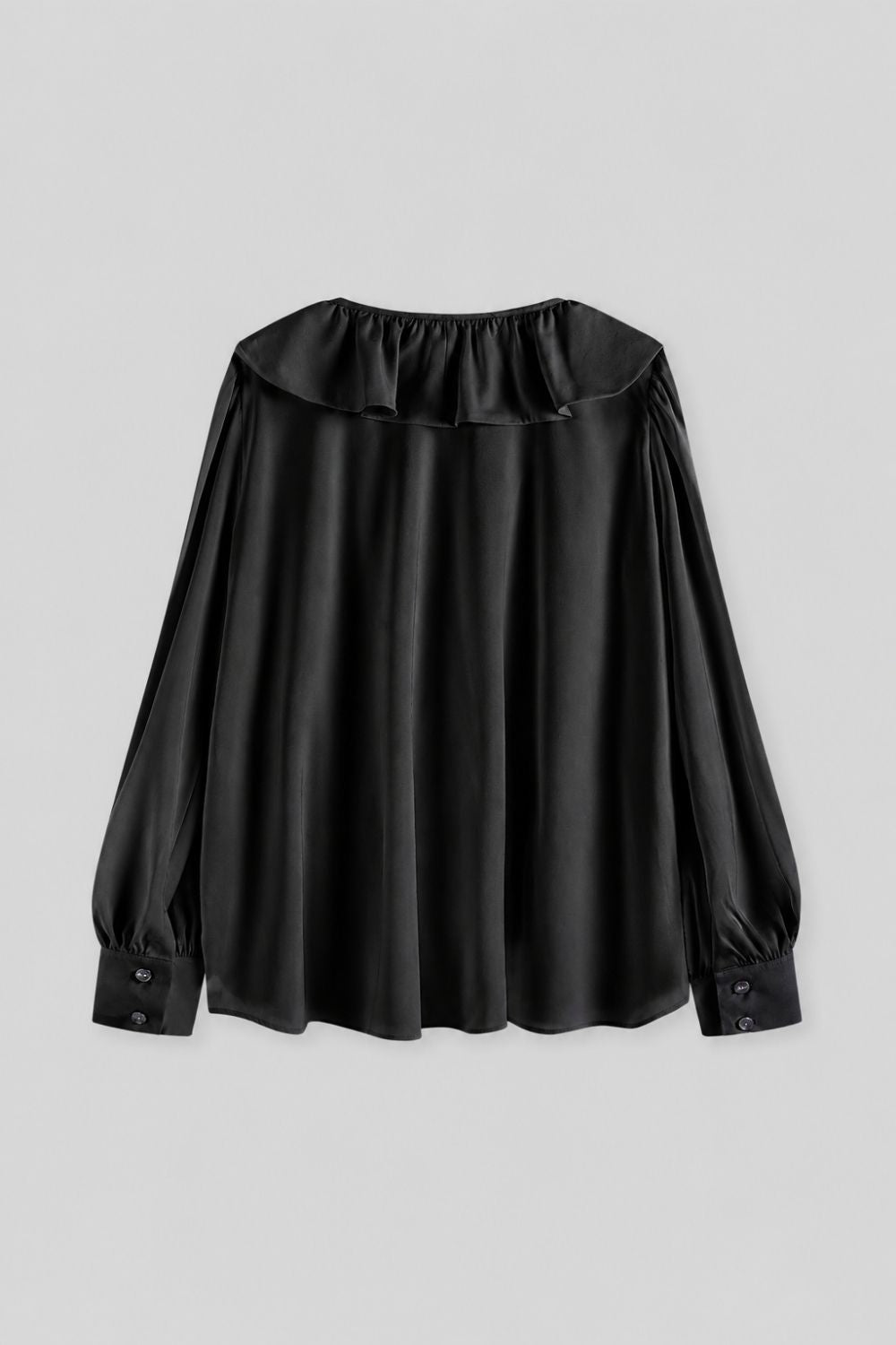 Fluid Ruffle Blouse