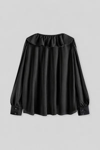 Fluid Ruffle Blouse