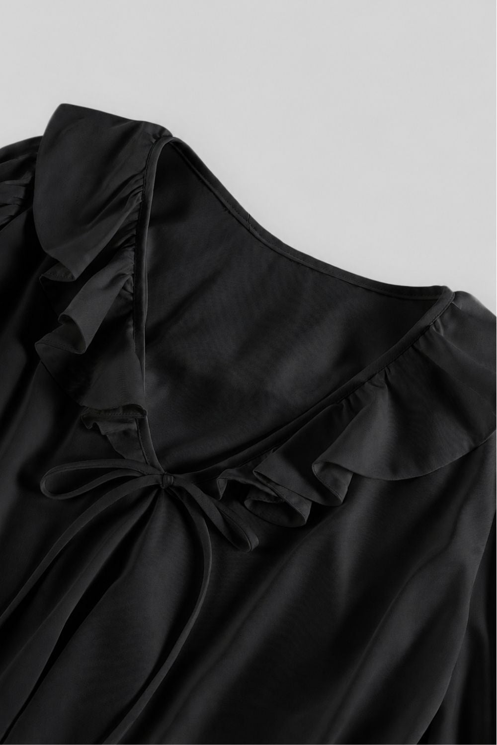 Fluid Ruffle Blouse