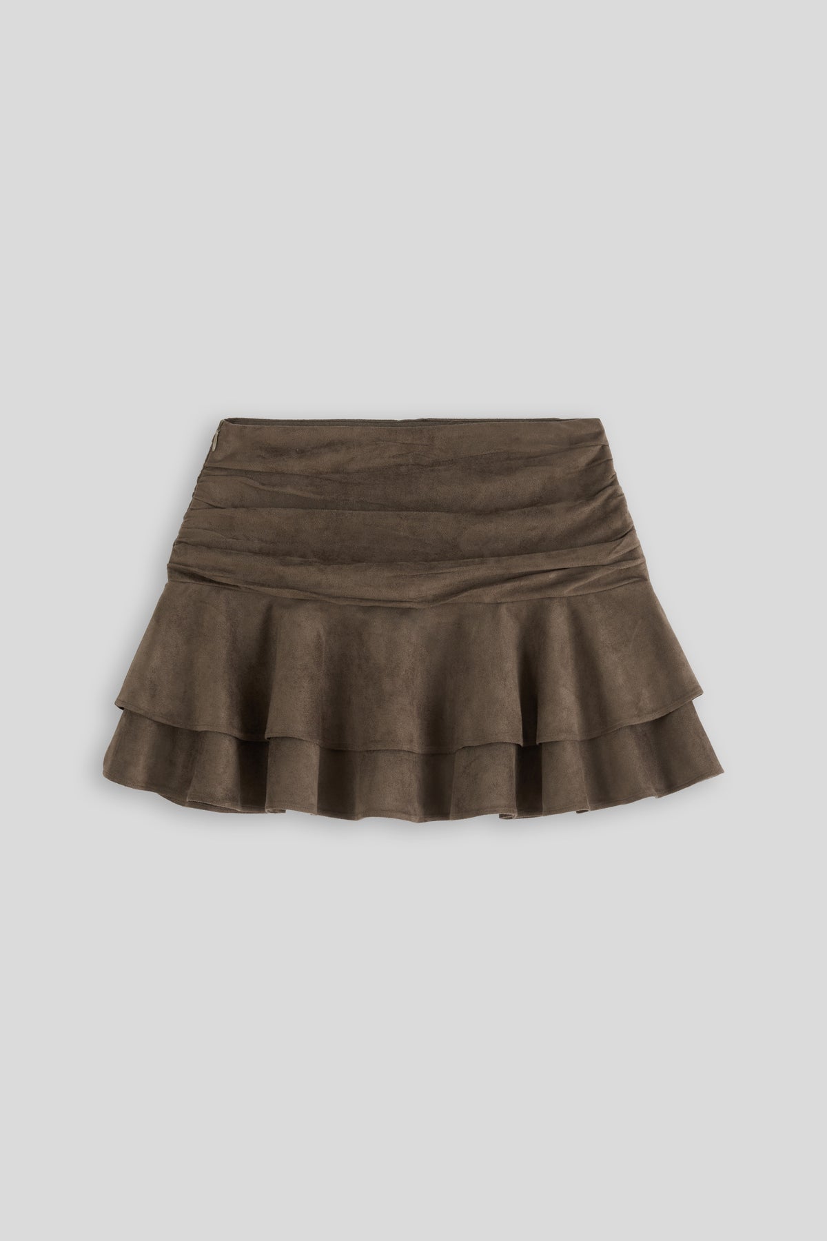 Ruffle mini skirt