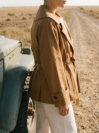 Single Layer Trench Coat
