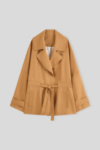 Single Layer Trench Coat