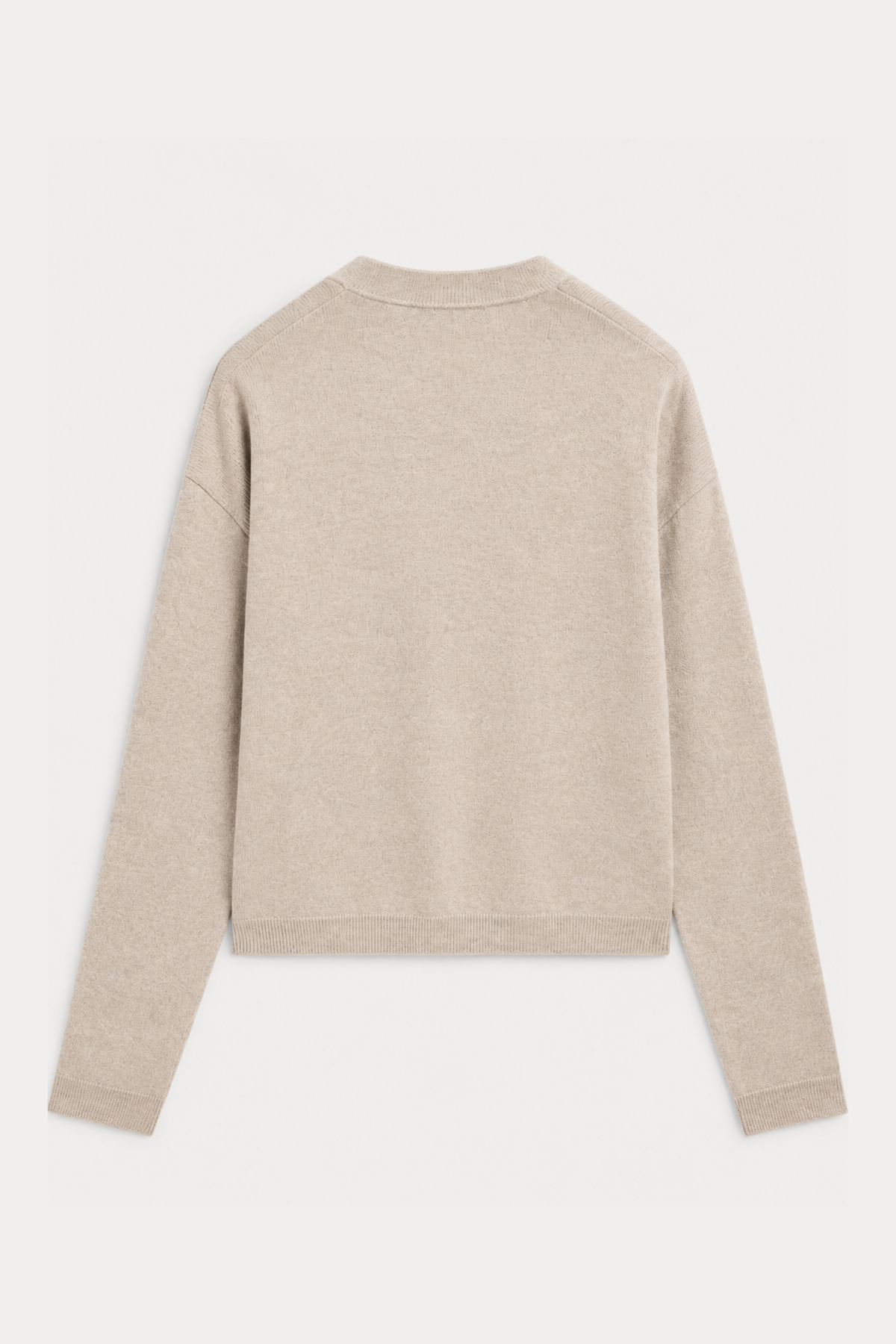Soft V-Neck Button-Front Cardigan