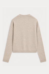 Soft V-Neck Button-Front Cardigan
