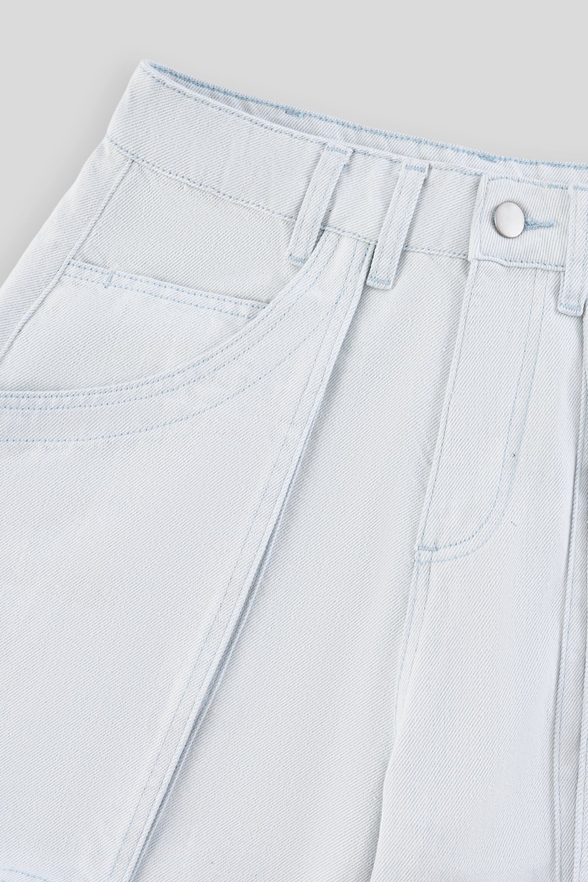 Cotton-Blend Utility Baggy Trouser