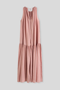 Fluid Gathered Maxi Dress