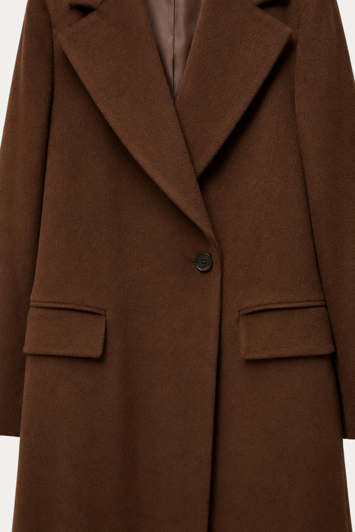 100% Wool Maxi City Coat
