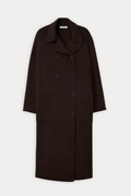 100% Wool Double-Face Long Coat
