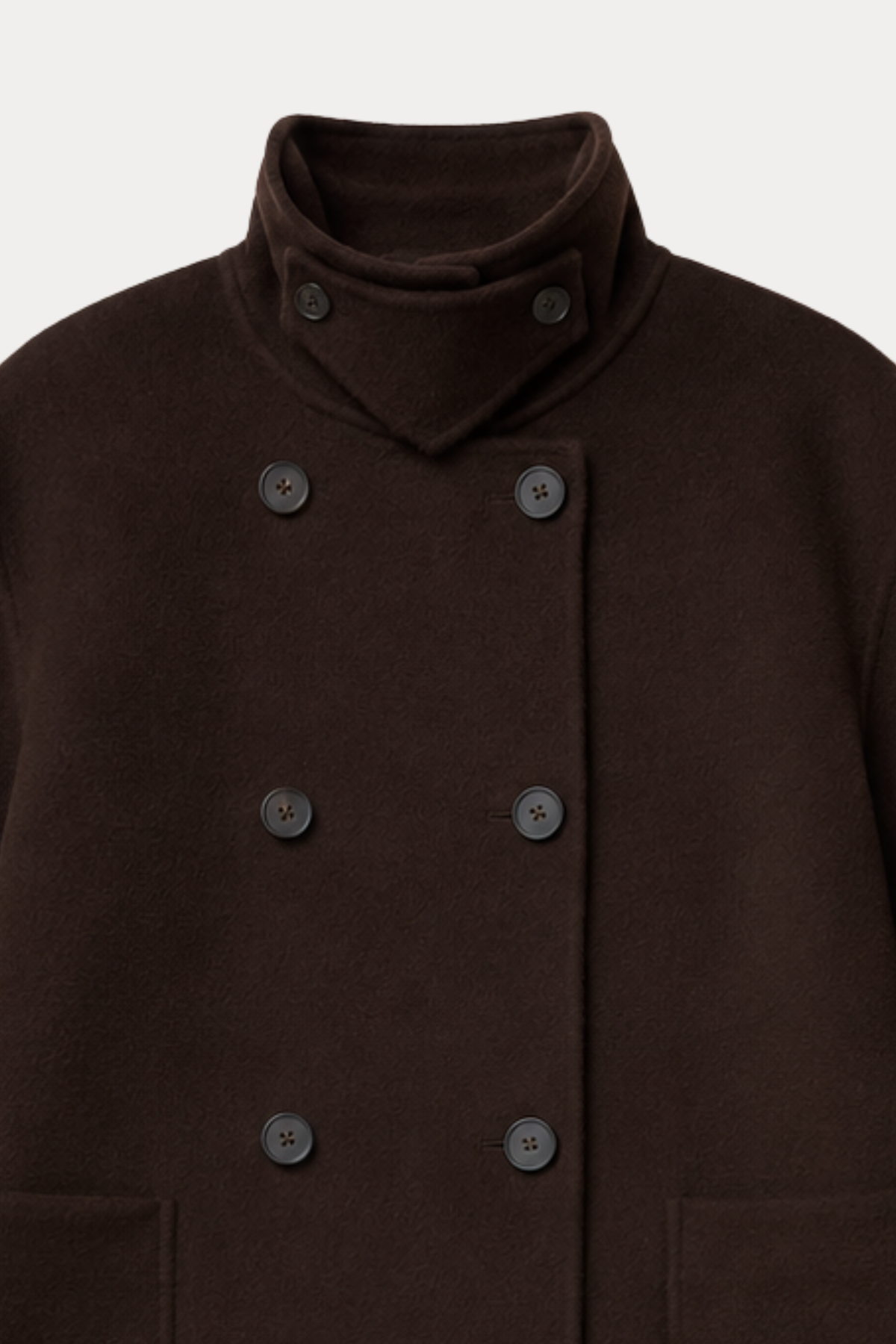 100% Wool Double-Face Long Coat