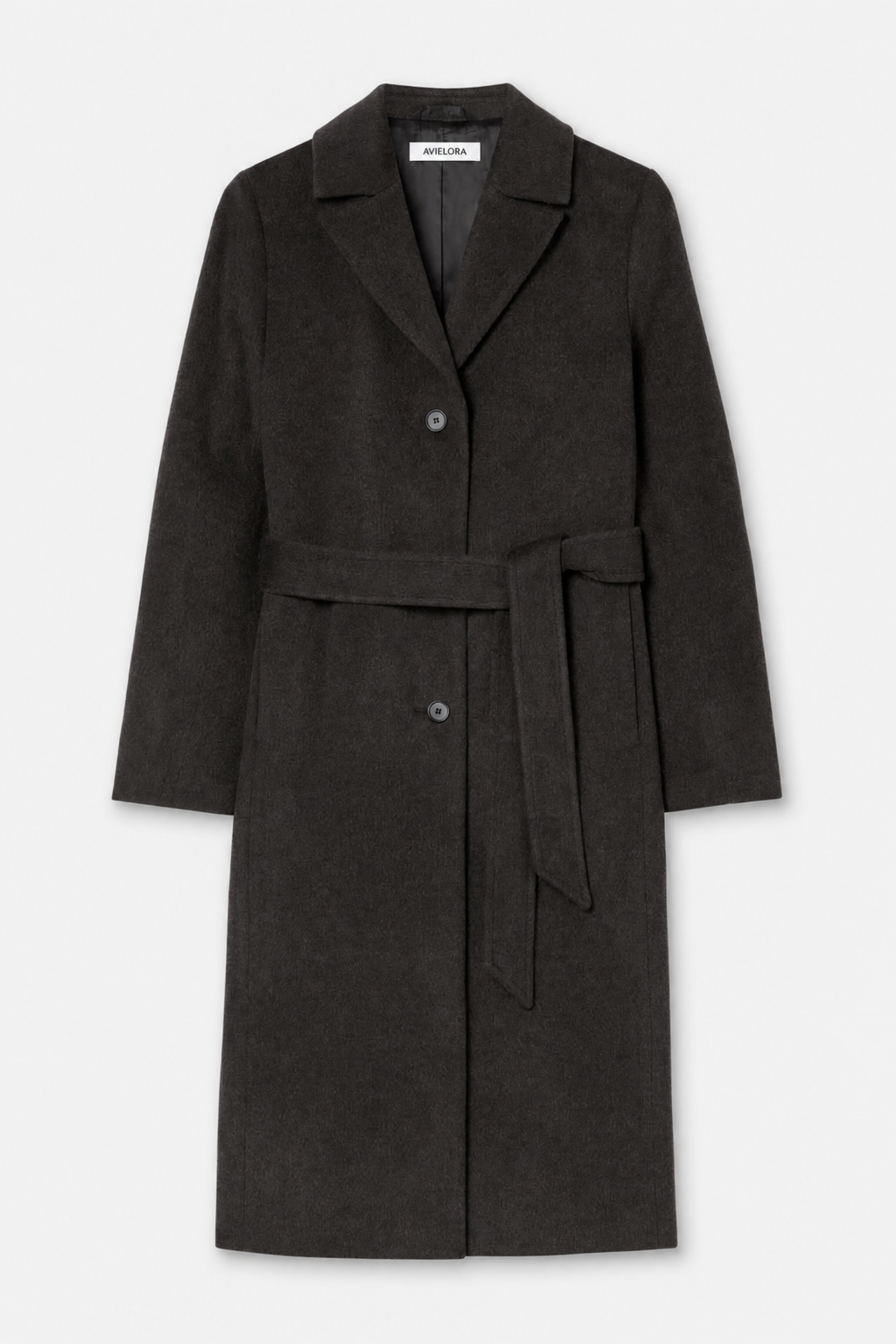 Wool-Cashmere Blend Coat