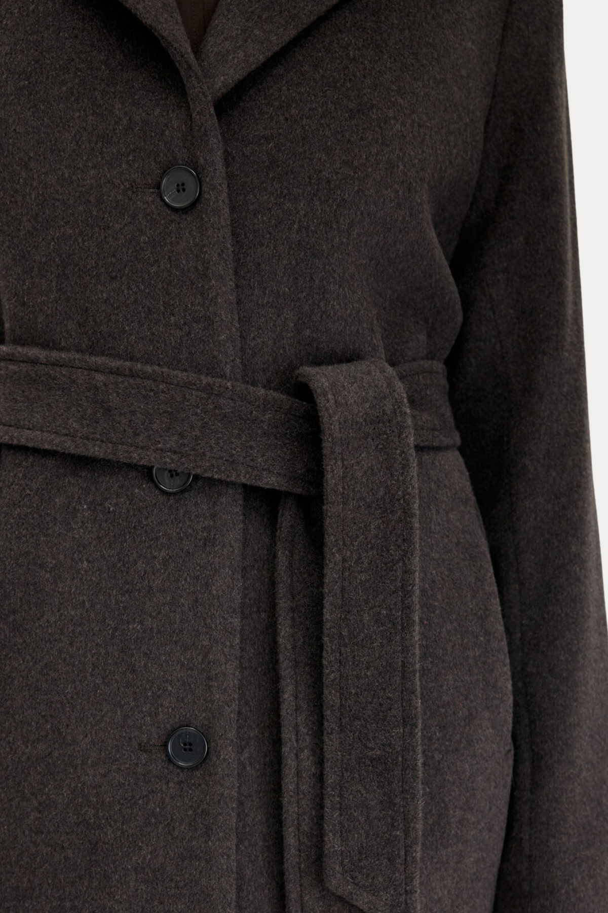 Wool-Cashmere Blend Coat