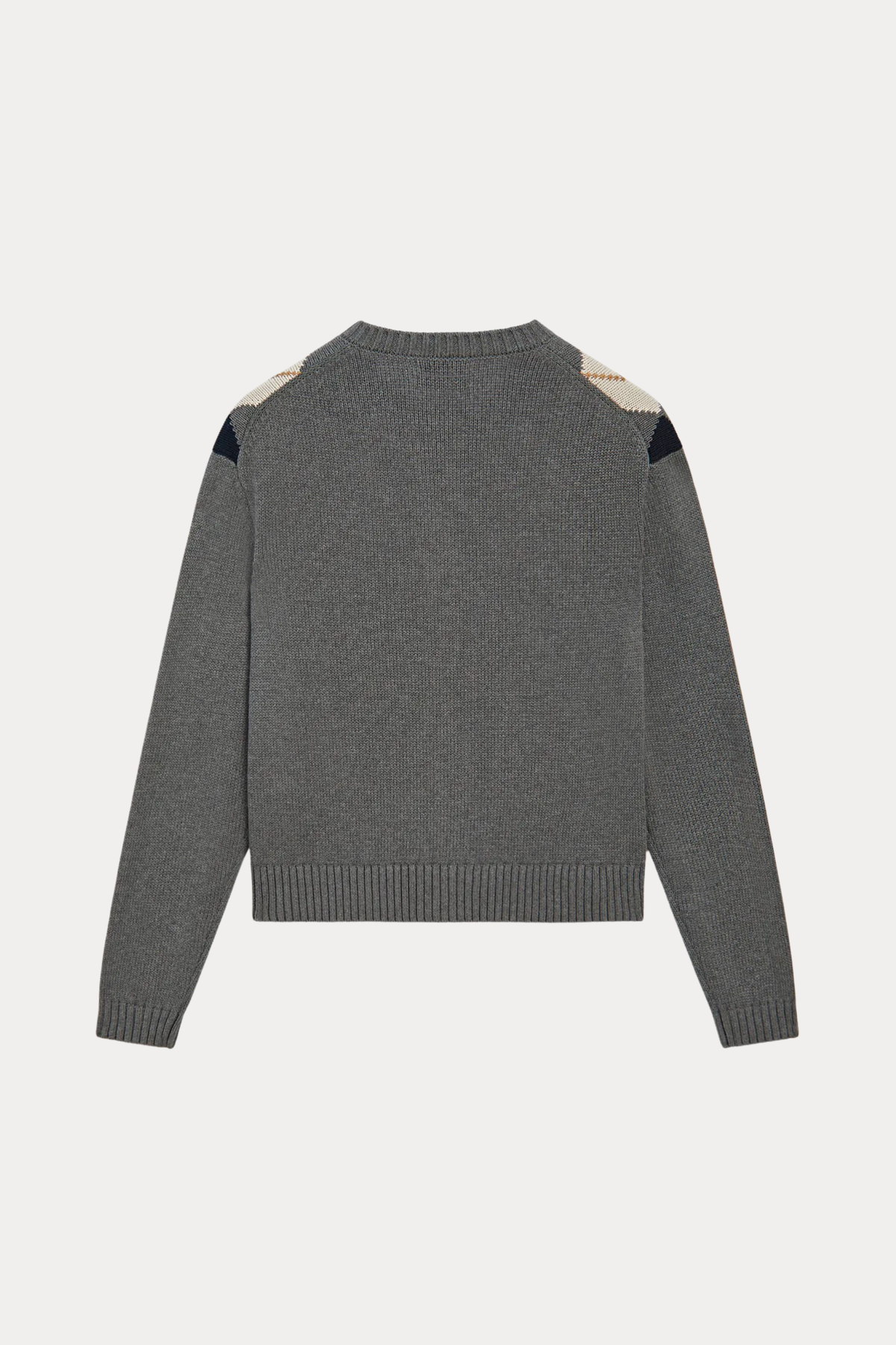 100% Cotton Diamond-Knit Cardigan