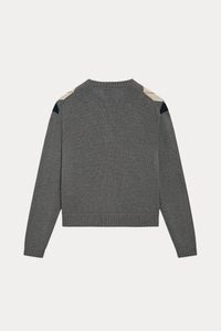 100% Cotton Diamond-Knit Cardigan