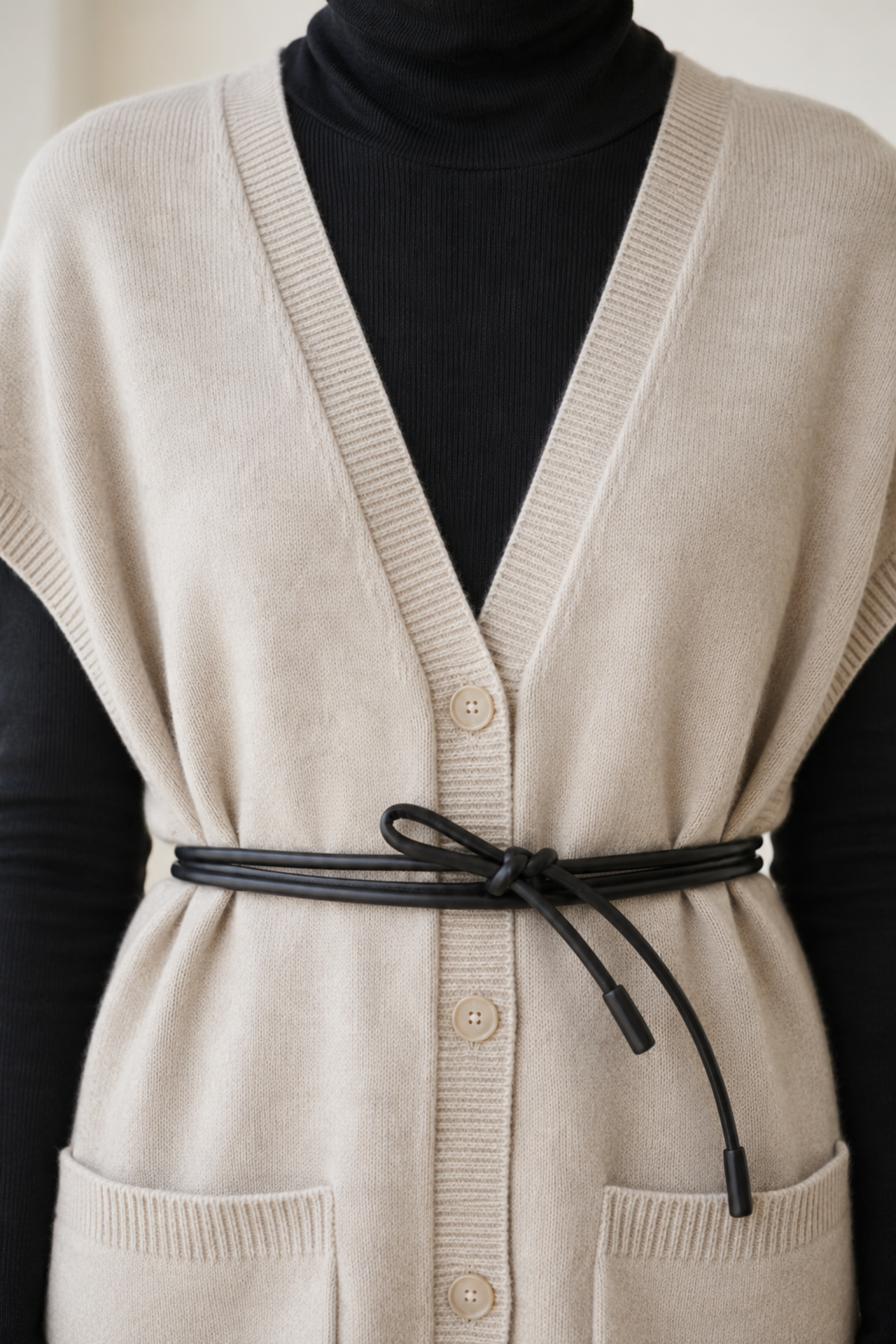 100% Merino Wool Longline Cardigan