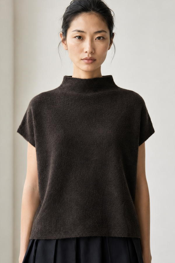 Wool-Yak Blend Relaxed Sweater