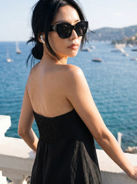Strapless Maxi-Dress