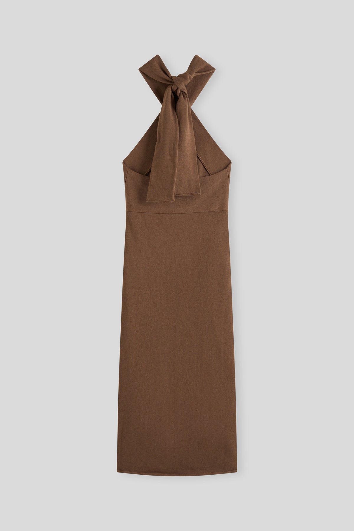 Wrapped Halter Dress