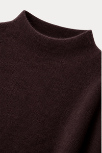 Wool-Yak Blend Relaxed Sweater