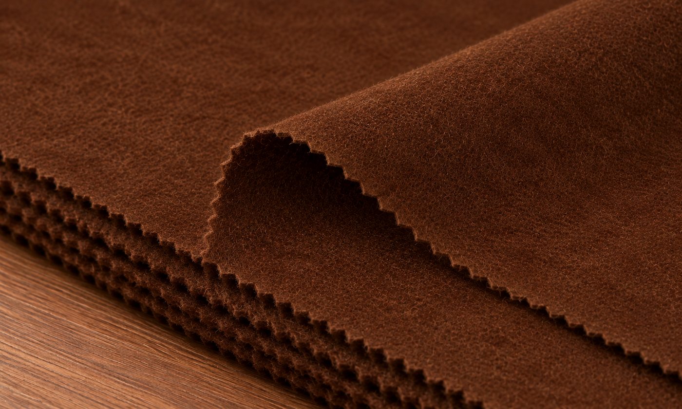 Wool fabric, close detail